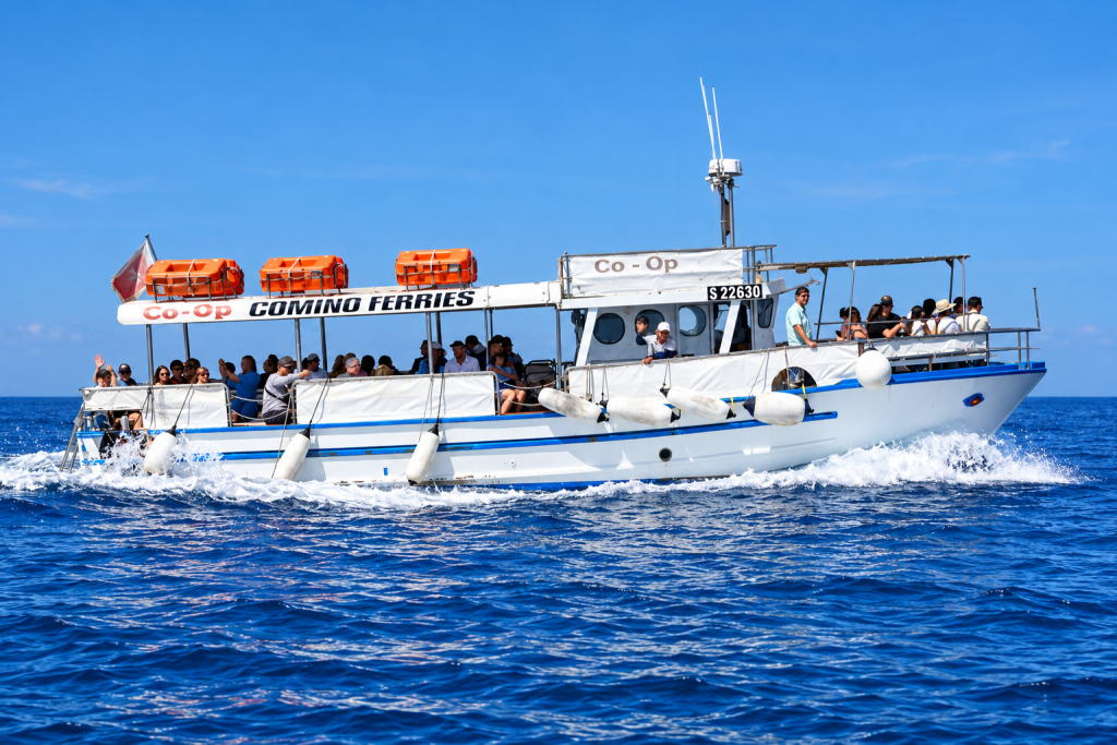 Ferry to Comino including Comino Acess Pass